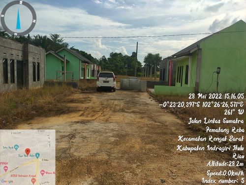 foto posisi tengah perumahan Nuansa Indah Residence