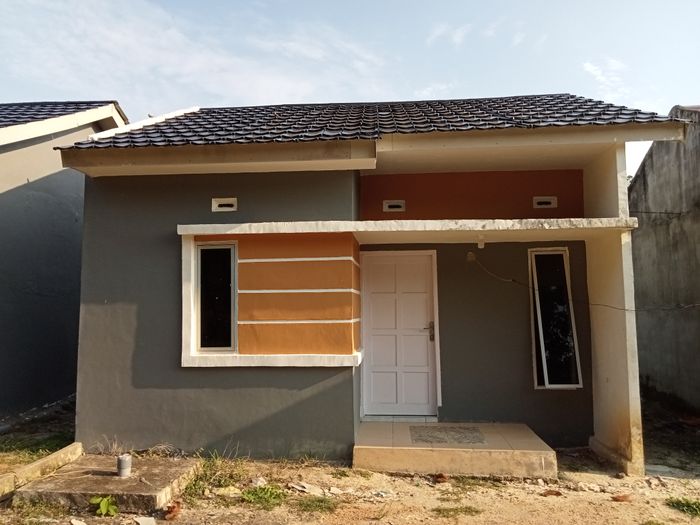 foto tampak rumah tipe 36 perumahan PERUMAHAN PERMATA PRABU