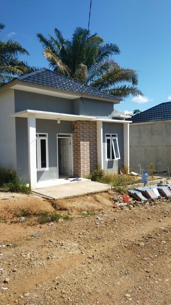 foto tampak rumah tipe 36 perumahan Athalla residence tahap 2