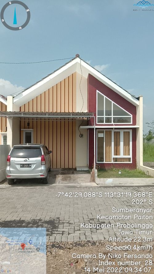 foto contoh rumah perumahan BAHARI CLUSTER 3