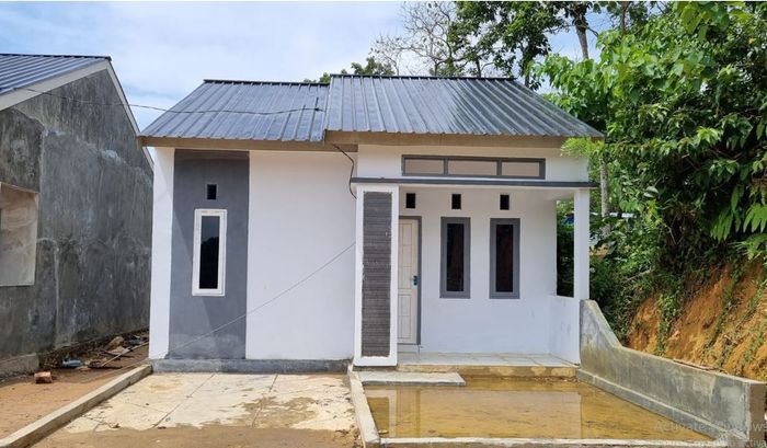 foto tampak rumah tipe 36 perumahan SULTRA HILLS RESIDENCE