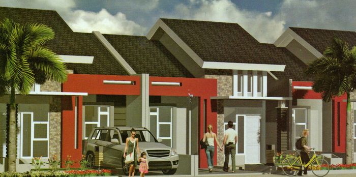 foto tampak rumah tipe 68/98 perumahan ILMA D'MANSION