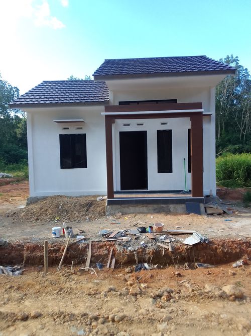 foto contoh rumah perumahan Pesona Graha Adi