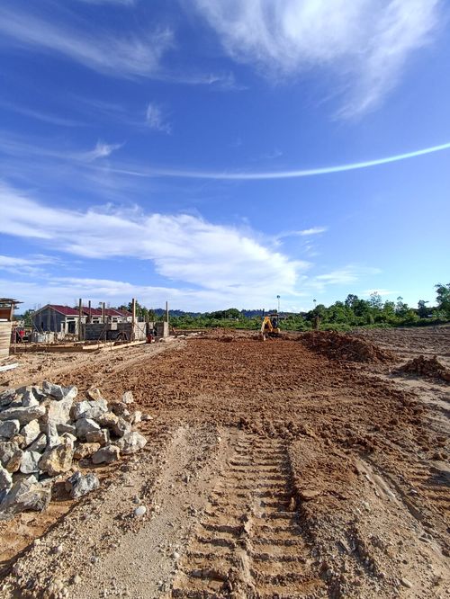 foto posisi tengah perumahan BORNEO RESIDENCE