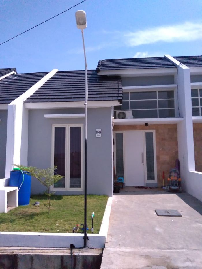 foto tampak rumah tipe BB perumahan PERMATA REGENCY