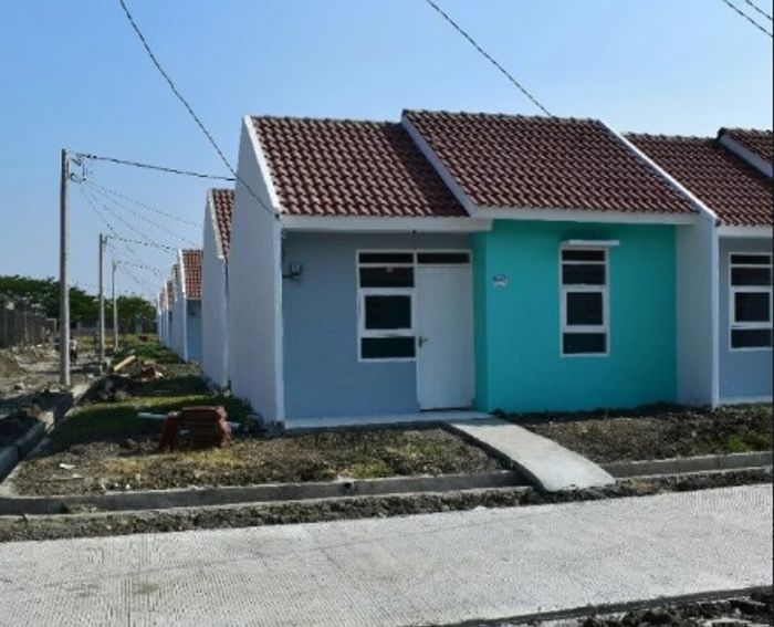 foto tampak rumah tipe 29 perumahan CAHAYA DARUSSALAM 2