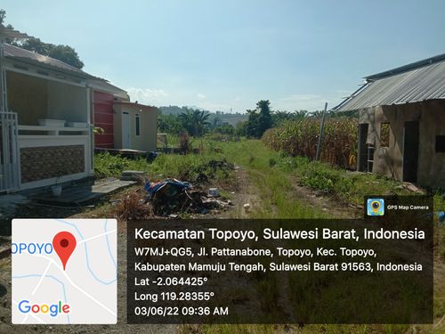 foto posisi tengah perumahan GERAHA BERLIAN TOPOYO