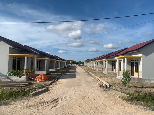 foto gerbang perumahan Griya Perdamaian Permai