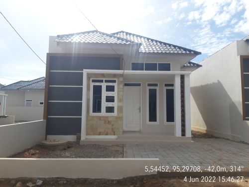 foto contoh rumah perumahan Medina residence 2