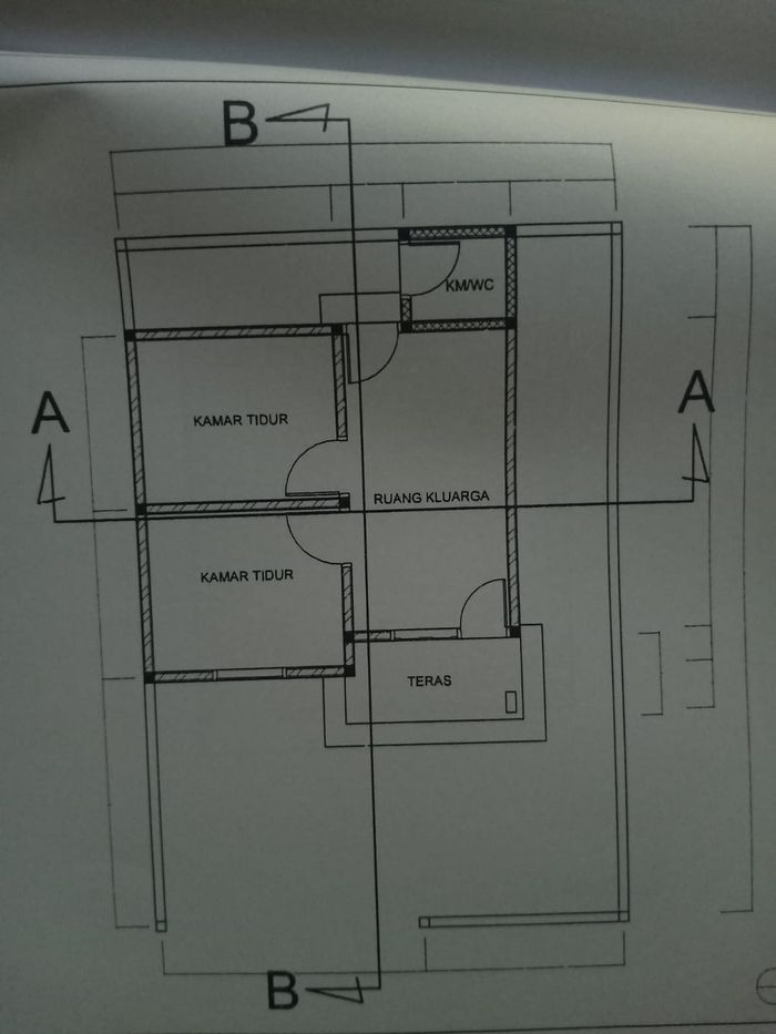 foto denah rumah tipe 30 perumahan PERUMAHAN GRIYA AYU