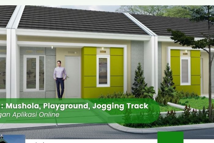 foto tampak rumah tipe 28/60 perumahan PURI DELTA ASRI 9