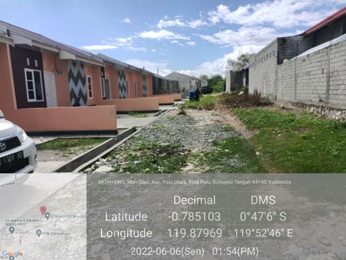 foto posisi tengah perumahan AURA RESIDENCE