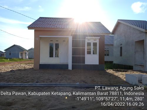 foto contoh rumah perumahan GREEN AULIA