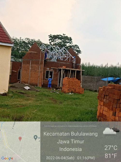foto posisi tengah perumahan PURI BULULAWANG
