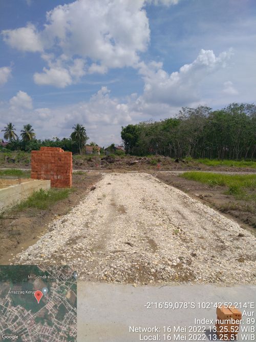 foto posisi tengah perumahan THE GREEN HOUSE RESIDENCE
