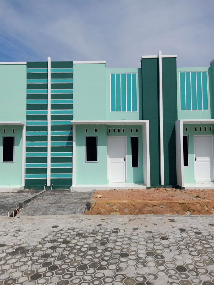 foto tampak rumah tipe 30/60 perumahan GREEN LAND 3