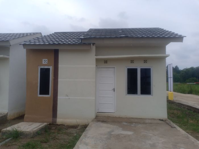 foto tampak rumah tipe 36 perumahan PELANGI PRIMA