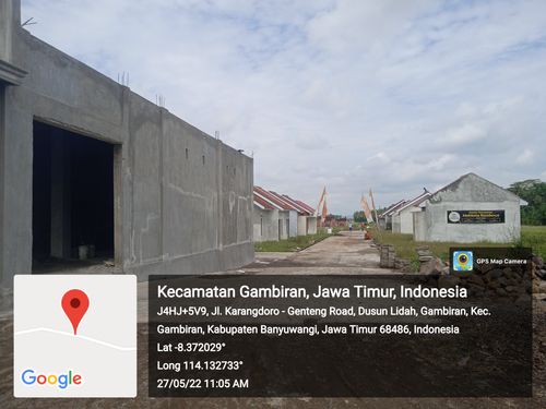 foto gerbang perumahan PERUMAHAN MAHKOTA RESIDENCE