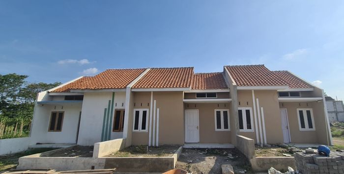foto tampak rumah tipe 30/60 Premium perumahan GRHA EDISTYA