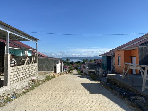 foto posisi tengah perumahan INULGI RESIDENCE II