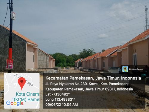 foto posisi tengah perumahan ROYAL NYALARAN 3