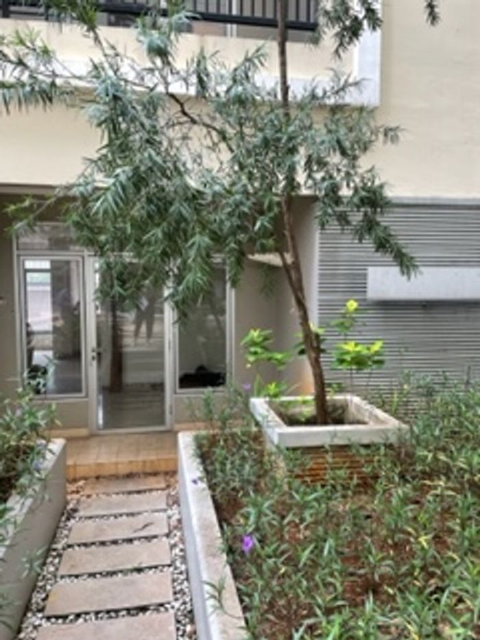 foto denah rumah tipe Garden House perumahan Apartemen Maple Park