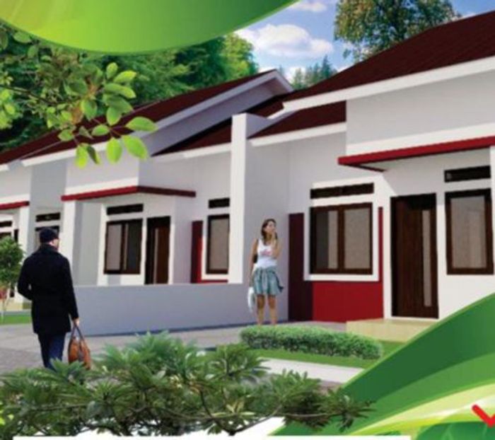 foto tampak rumah tipe 36 perumahan GRIYA MULIA PRATAMA TAHAP II