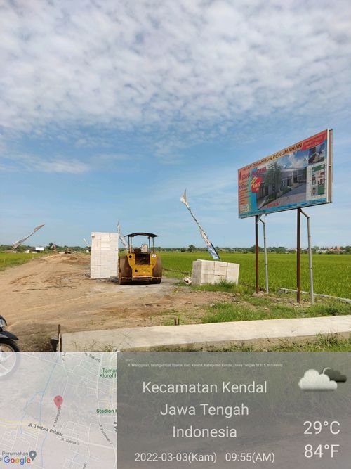 foto gerbang perumahan Graha Pandawa