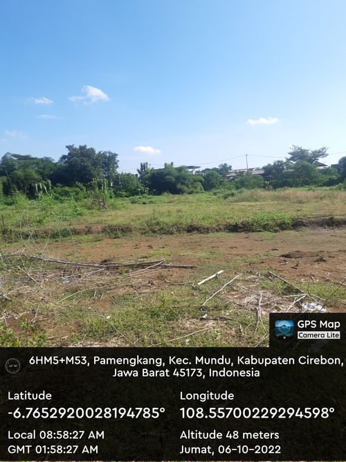foto posisi tengah perumahan GREEN PAMENGKANG