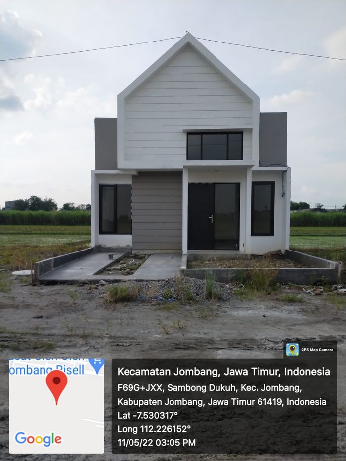 foto tampak rumah tipe ANIEZA 36/72(6X12) perumahan THE KHADEFA RESIDENCE
