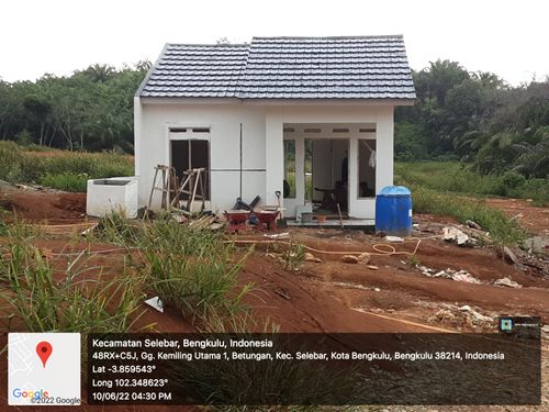 foto contoh rumah perumahan Graha permata 2