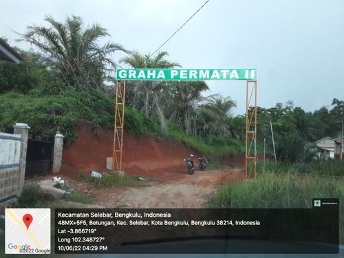 foto gerbang perumahan Graha permata 2