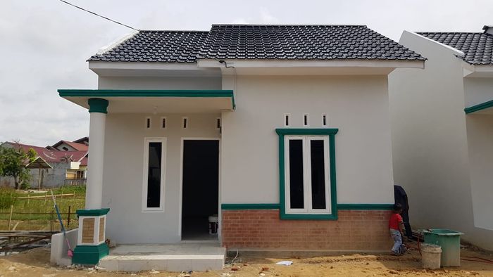 foto tampak rumah tipe 36 perumahan PADEE RESIDENCE 2