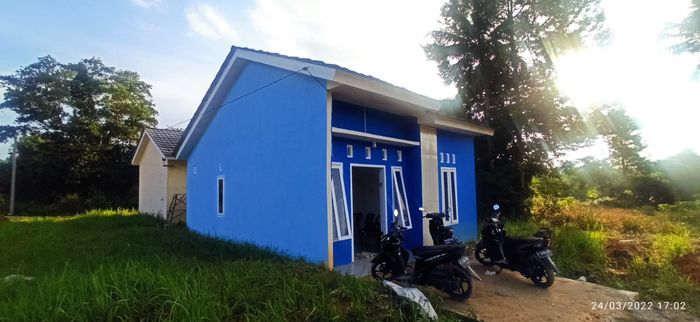 foto tampak rumah tipe Single 36 perumahan Permata Mandiri Residence 2