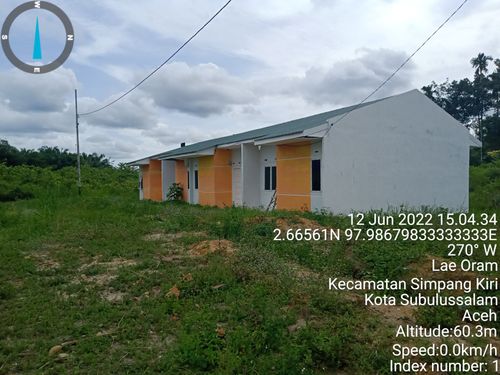 foto posisi tengah perumahan Adiva Residence