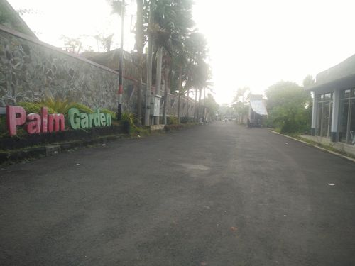foto gerbang perumahan Palm Garden Asri Tahap II