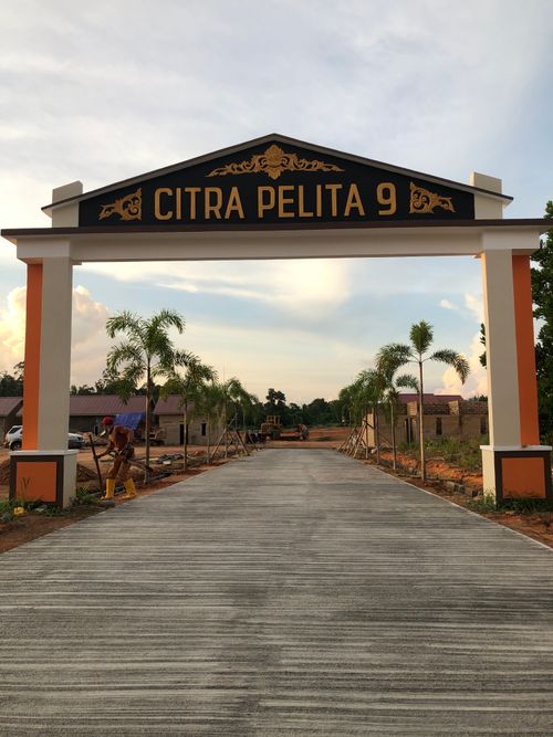 foto gerbang perumahan CITRA PELITA 9 Tahap 2