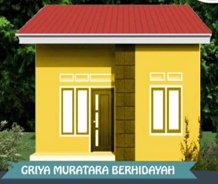 foto tampak rumah tipe 36 perumahan Griya Muratara Berhidayah