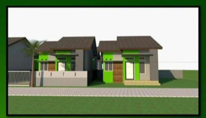 foto tampak rumah tipe 36/100 perumahan GRIYA ALAS BARAT
