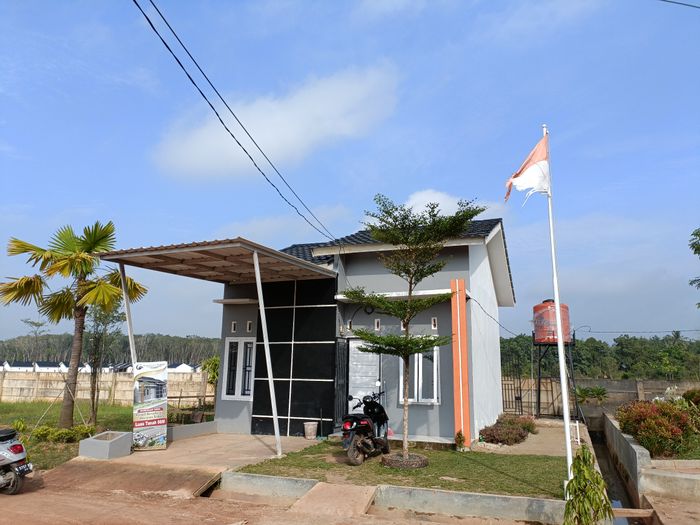 foto tampak rumah tipe 36 perumahan GRAND CITRA MANDIRI 2 TAHAP 4
