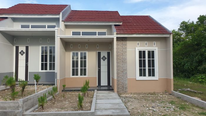 foto tampak rumah tipe KOMERSIL perumahan KARTIKA KUSUMA RESIDENCE