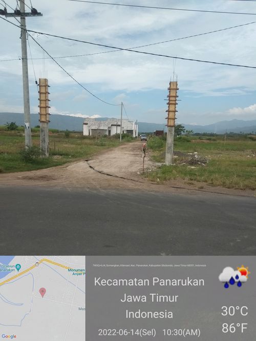 foto gerbang perumahan taman permata indah 2