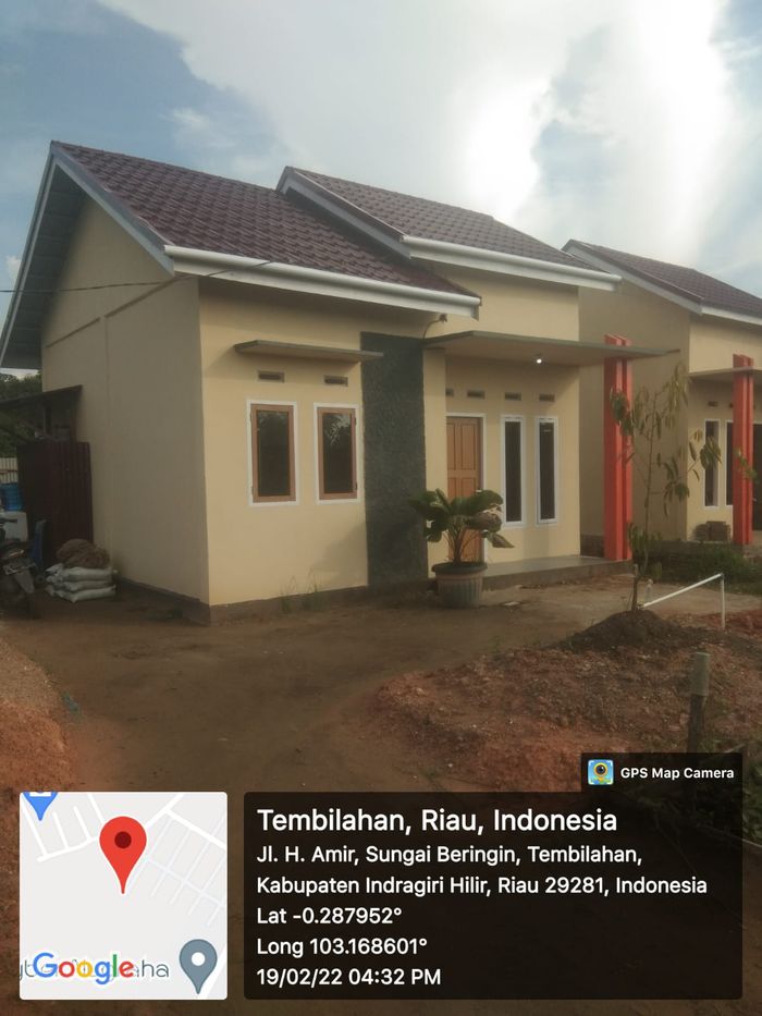 foto tampak rumah tipe rumah tapak perumahan GRIYA ALEESHA TEMBILAHAN