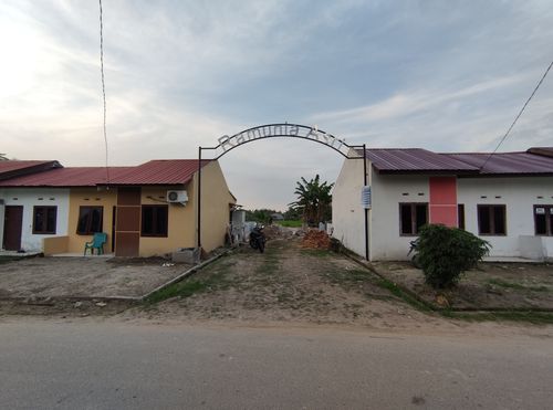 foto gerbang perumahan RAMUNIA ASRI