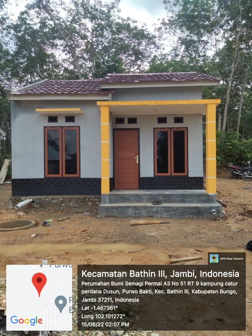 foto contoh rumah perumahan JEJE RESIDENCE