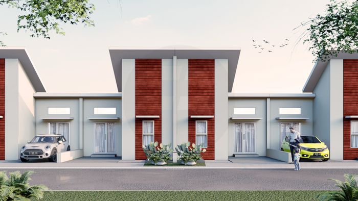 foto tampak rumah tipe Subsidi perumahan GRAND MADANI CLUSTER