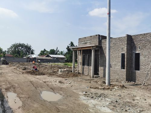 foto posisi tengah perumahan BUANA YUDHA RESIDENCE 1 TAHAP 3