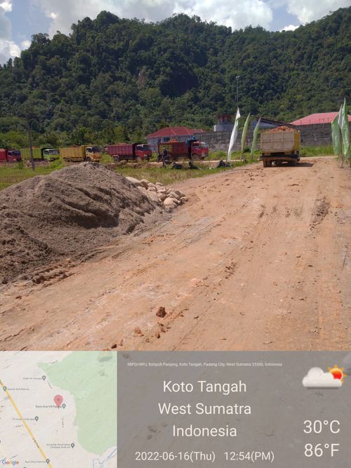 foto posisi tengah perumahan Grand Alana View 2
