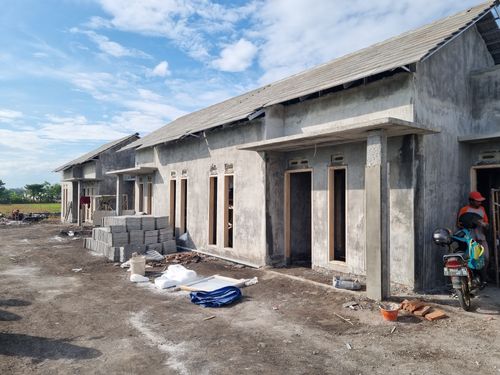foto posisi tengah perumahan Pondok Wonopaten Indah