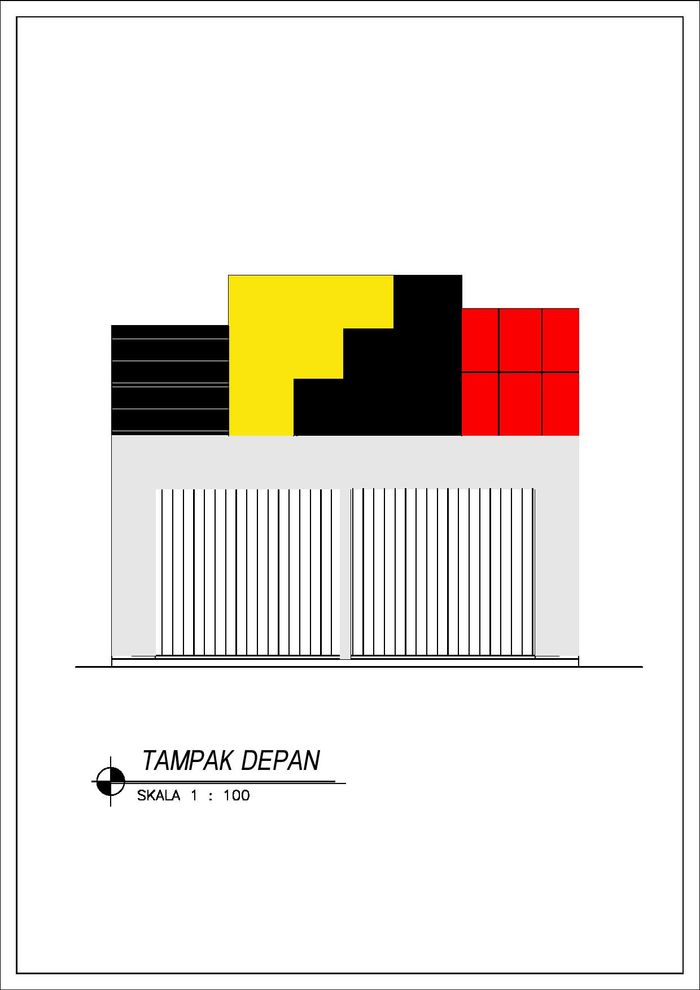 foto tampak rumah tipe RUKO perumahan Perumahan Menteng Residence